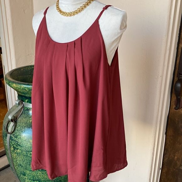 Mauve colored, adjustable straps, camisole size medium - Picture 2 of 8